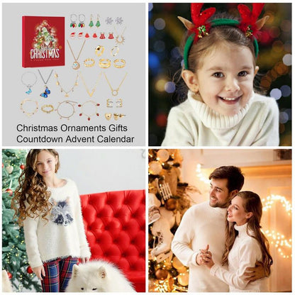 Teens Advent Calendar Jewelry Advent Calendar for Girls Earring Advent Calendar Christmas Calendar Necklace Earrings - ChildAngle