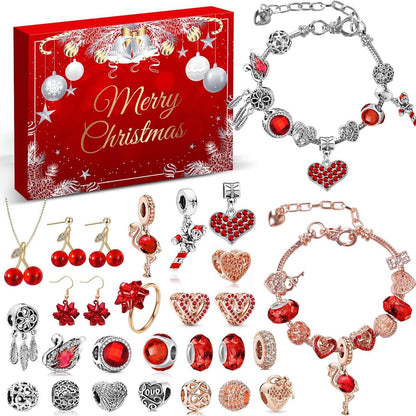 Teens Advent Calendar Jewelry Advent Calendar for Girls Earring Advent Calendar Christmas Calendar Necklace Earrings - ChildAngle