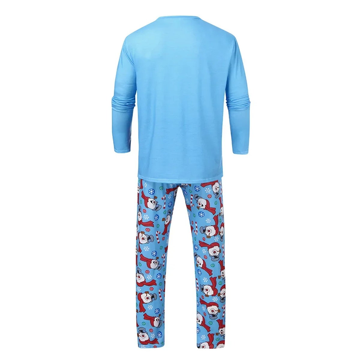 Christmas Family Matching Pajamas Sets Happy Jolly Snowman Pajama Set - ChildAngle