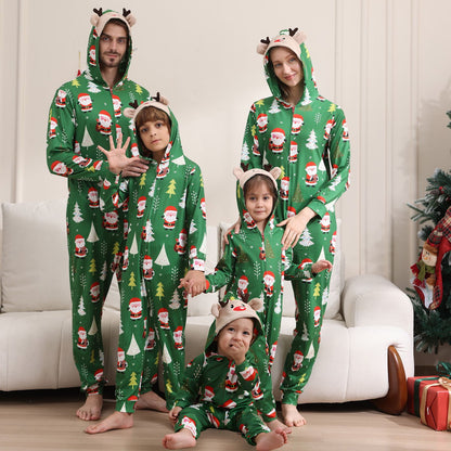 Family Matching Christmas PJS Onesie Pyjamas Santa Pola Bear Reindeer Pajama Set - ChildAngle