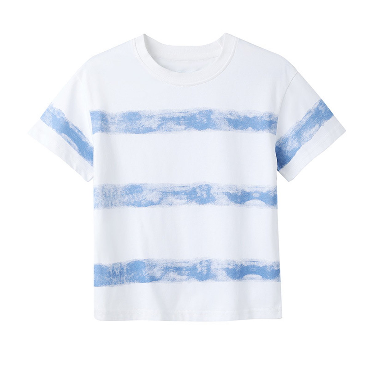 Family Matching Outfits Blue Striped Matching Family Shirts and Ruffle Stripe Slip Dress - ChildAngle