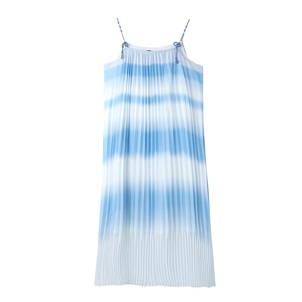 Family Matching Outfits Blue Striped Matching Family Shirts and Ruffle Stripe Slip Dress - ChildAngle