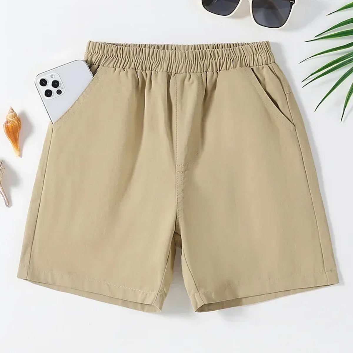 Family Matching Outfits Floral Polo Shirt and Shorts Set - ChildAngle
