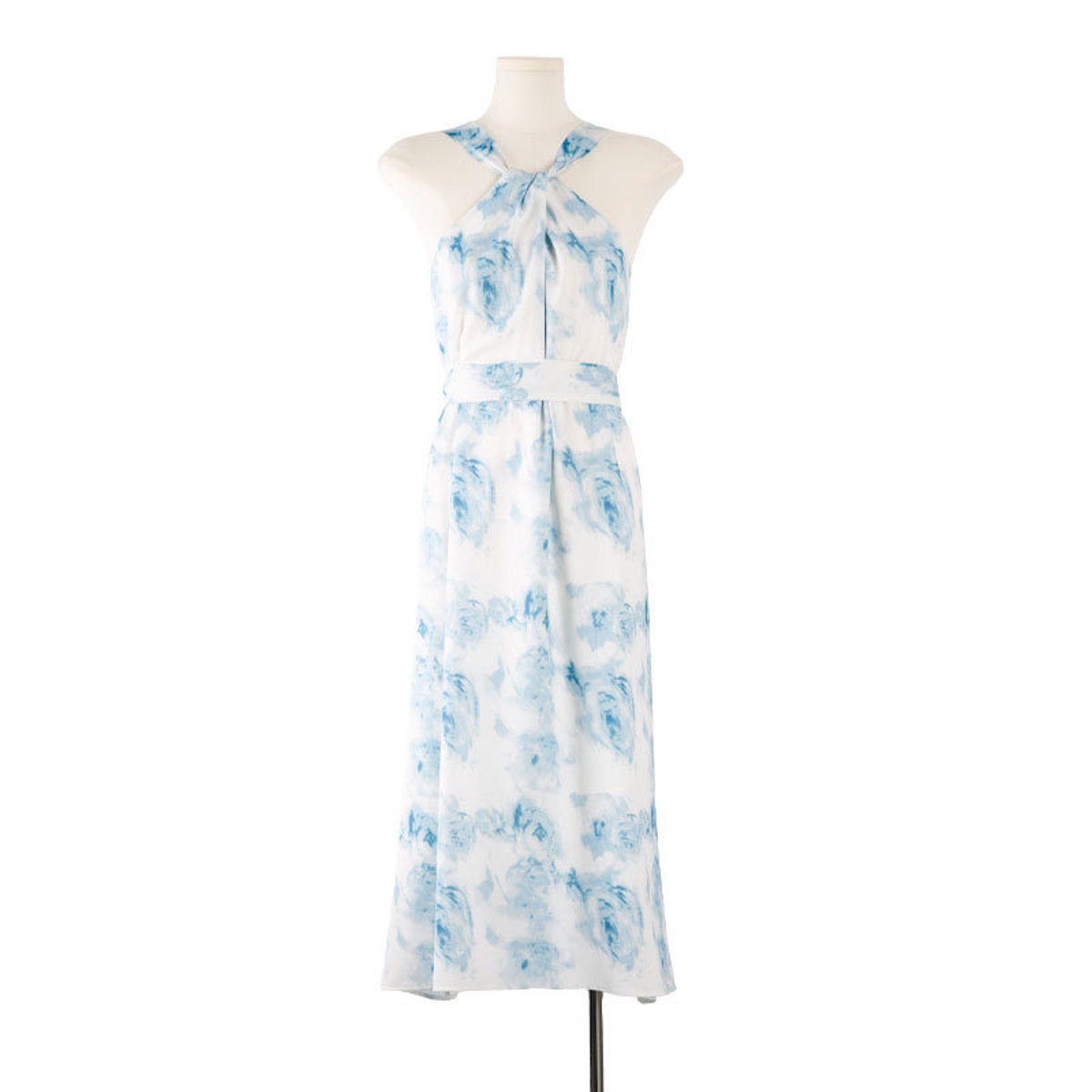 Family Matching Outfits Blue Shorts White Shorts and Tie Dye Cross Front Dress - ChildAngle