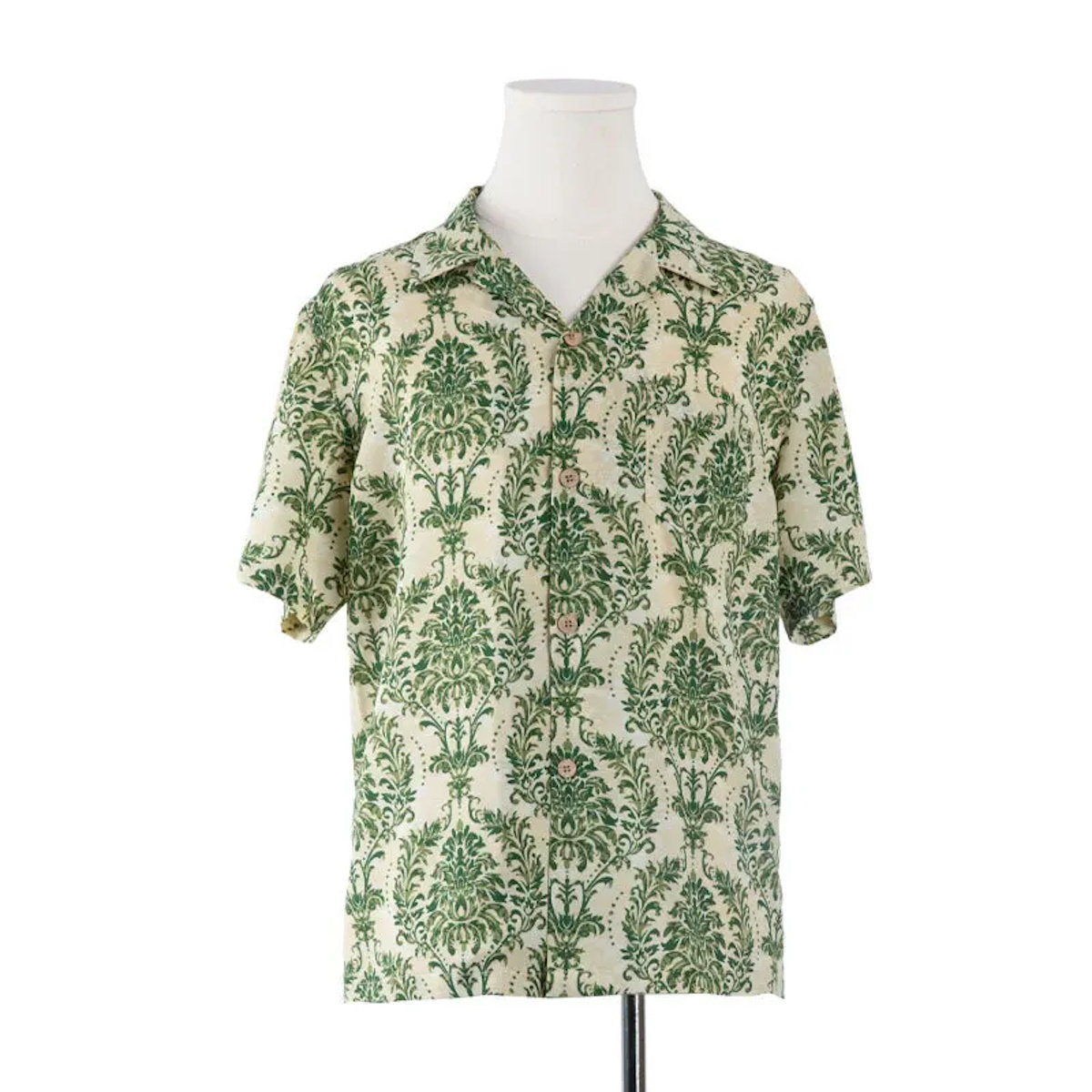 Family Matching Outfits Palm Leaves Tropical Maxi Dress and Shirts Set - ChildAngle