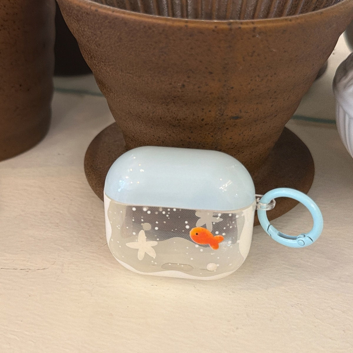 AirPods Pro 3 Fish AirPods Case Gold Fish AirPods Case - ChildAngle