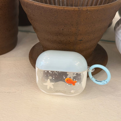AirPods Pro 3 Fish AirPods Case Gold Fish AirPods Case - ChildAngle