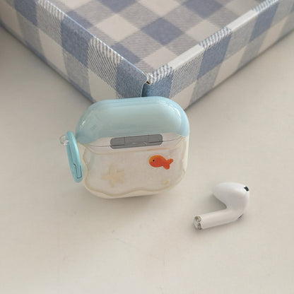AirPods Pro 3 Fish AirPods Case Gold Fish AirPods Case - ChildAngle
