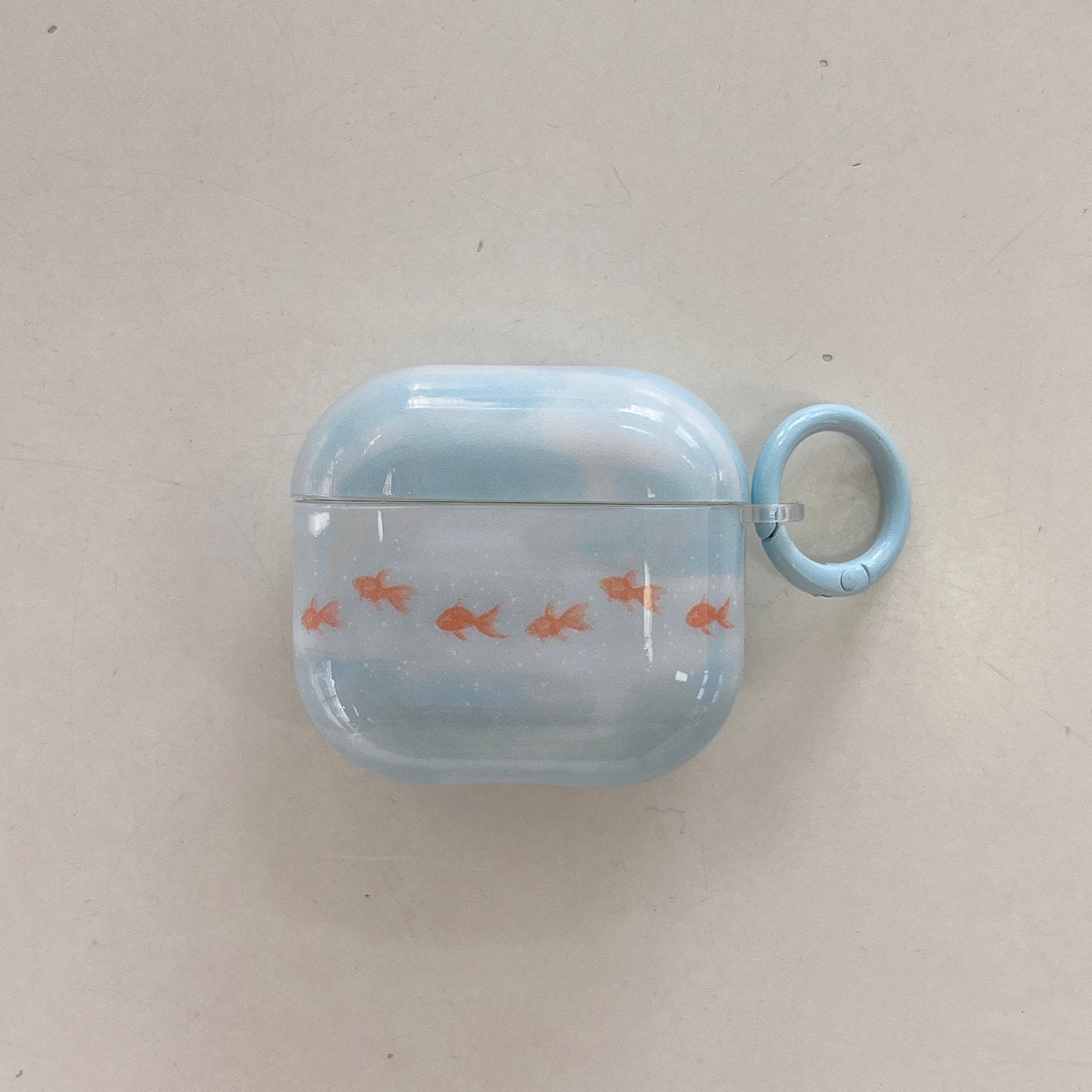 AirPods Pro 3 Fish AirPods Case Gold Fish AirPods Case - ChildAngle