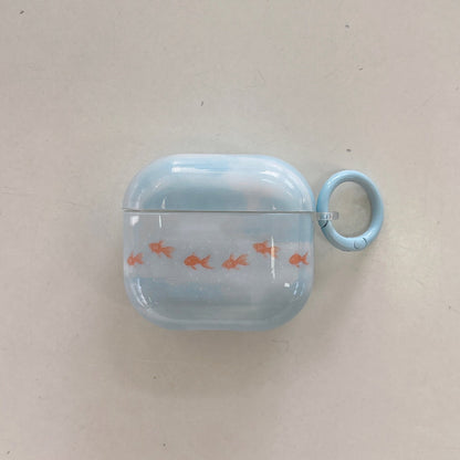 AirPods Pro 3 Fish AirPods Case Gold Fish AirPods Case - ChildAngle