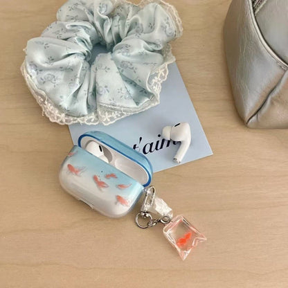AirPods Pro 3 Fish AirPods Case Gold Fish AirPods Case - ChildAngle