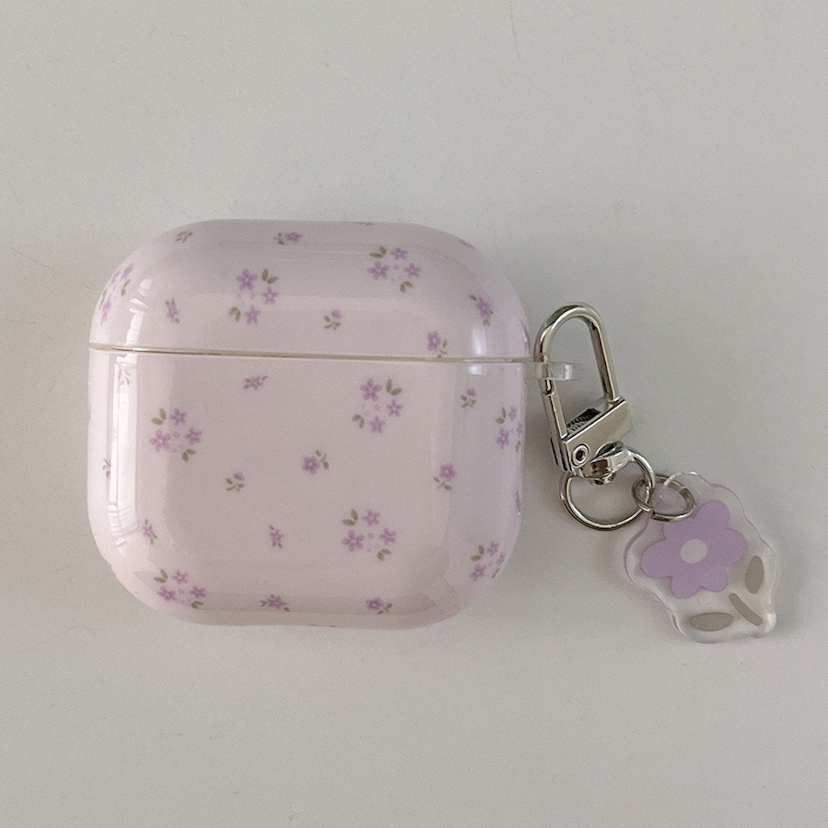 Clear Flower AirPods Case - Floral ChildAngle Flower AirPods Case