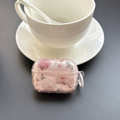 Clear Flower AirPods Case - Floral ChildAngle Flower AirPods Case