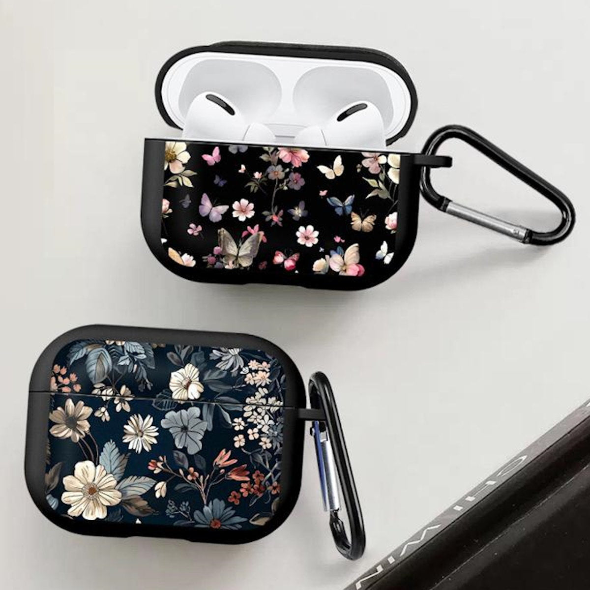 Clear Flower AirPods Case - Floral ChildAngle Flower AirPods Case
