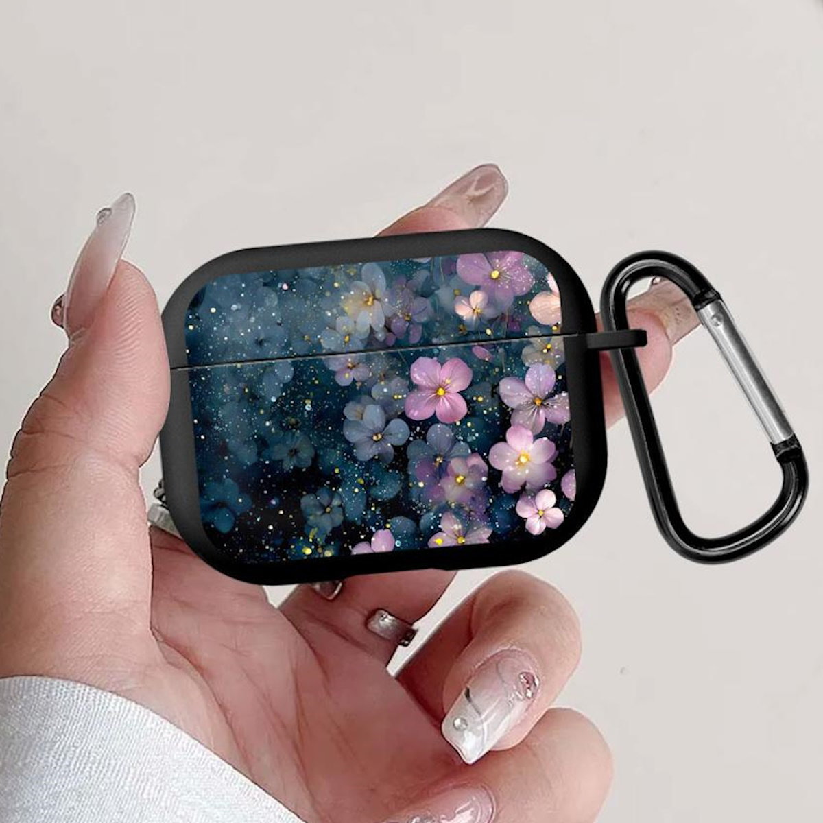 Clear Flower AirPods Case - Floral ChildAngle Flower AirPods Case