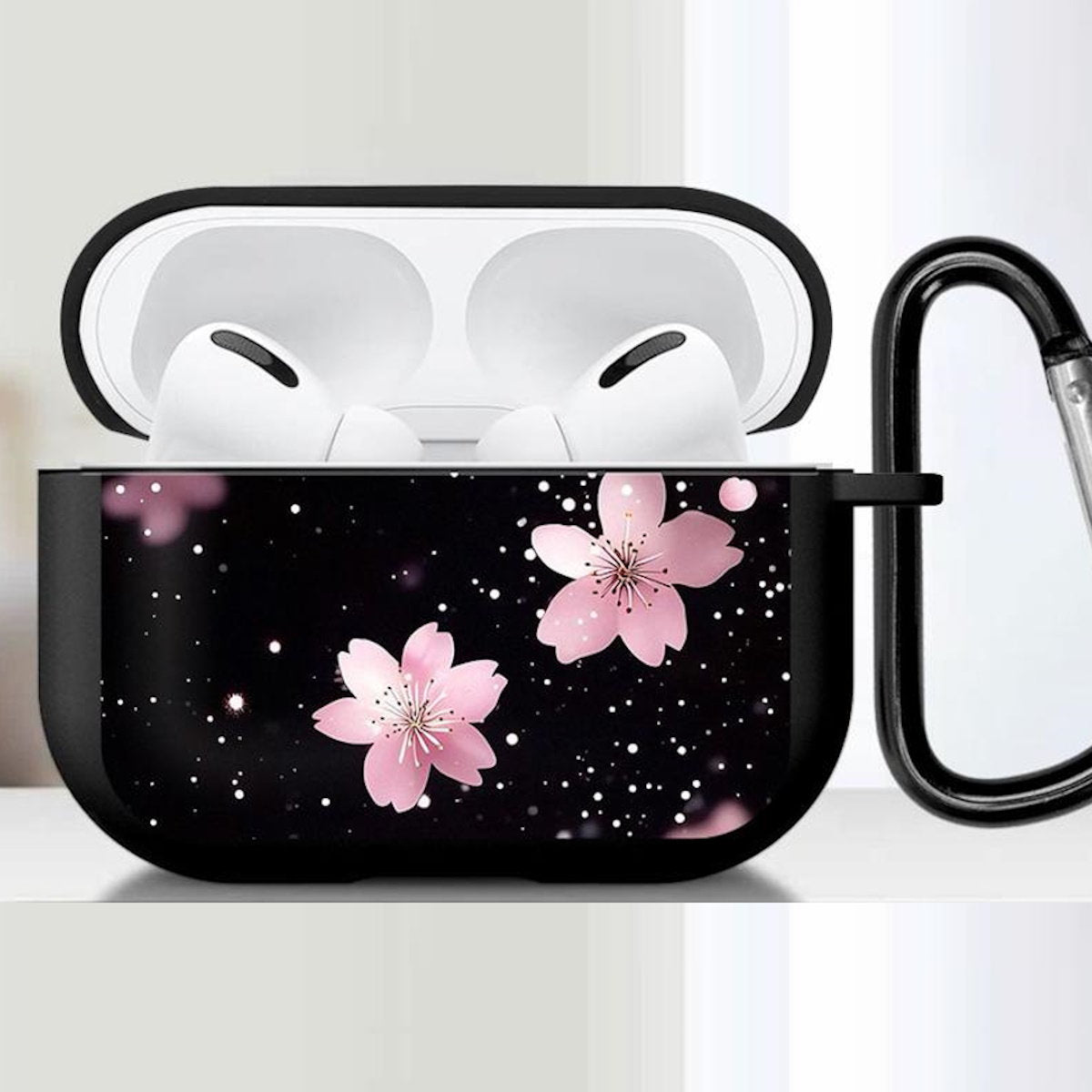 Clear Flower AirPods Case - Floral ChildAngle Flower AirPods Case