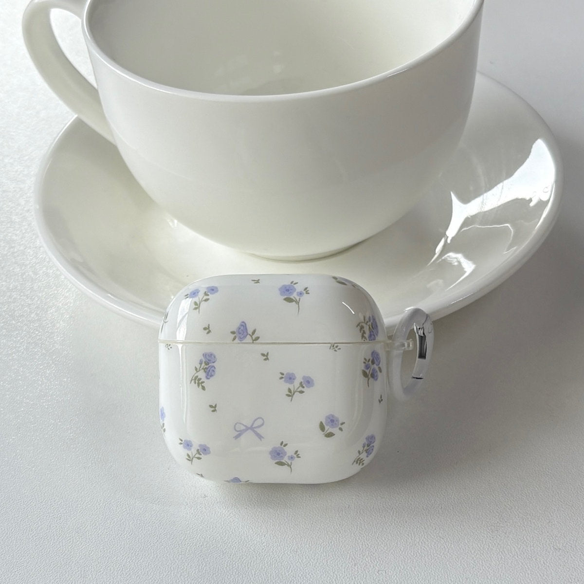 Clear Flower AirPods Case - Floral ChildAngle Flower AirPods Case