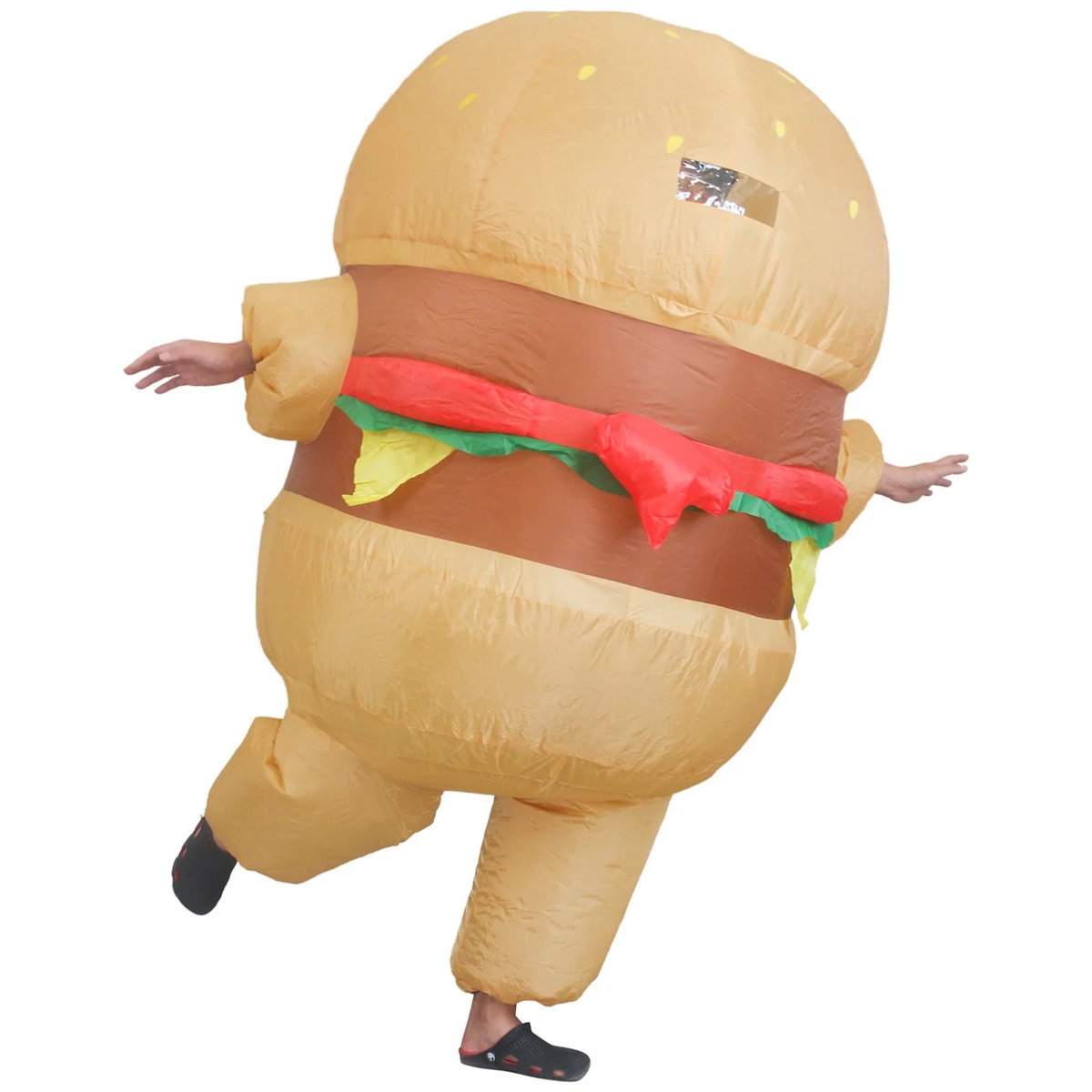 Teens Hamburger French Fries and Beer Soda Water Drink Inflatable Costumes - ChildAngle
