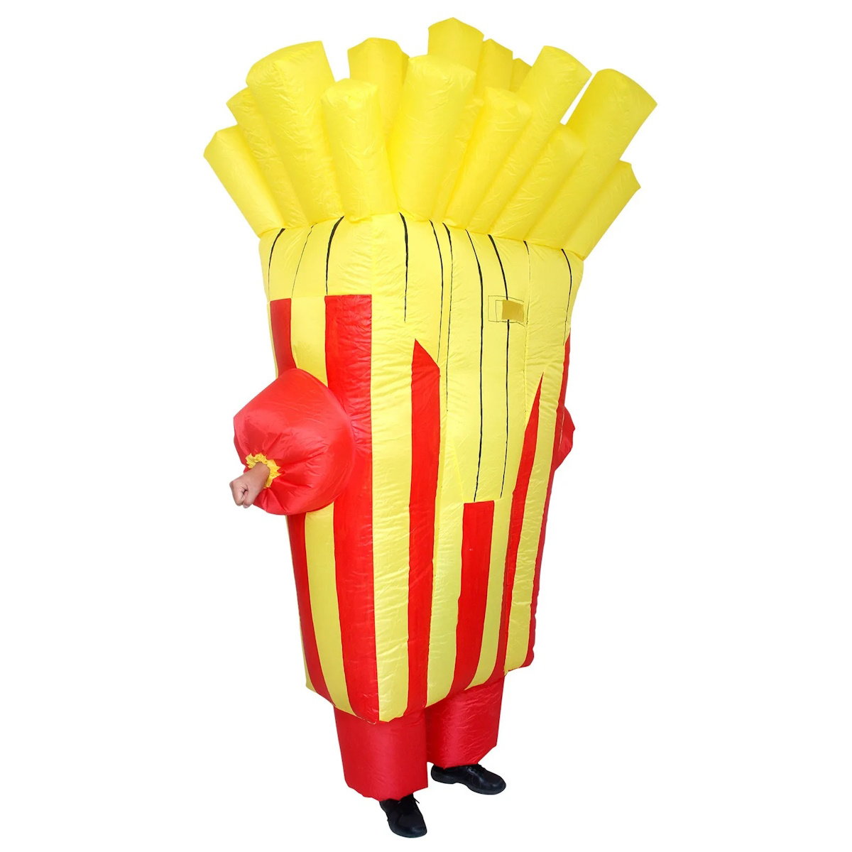 Teens Hamburger French Fries and Beer Soda Water Drink Inflatable Costumes - ChildAngle