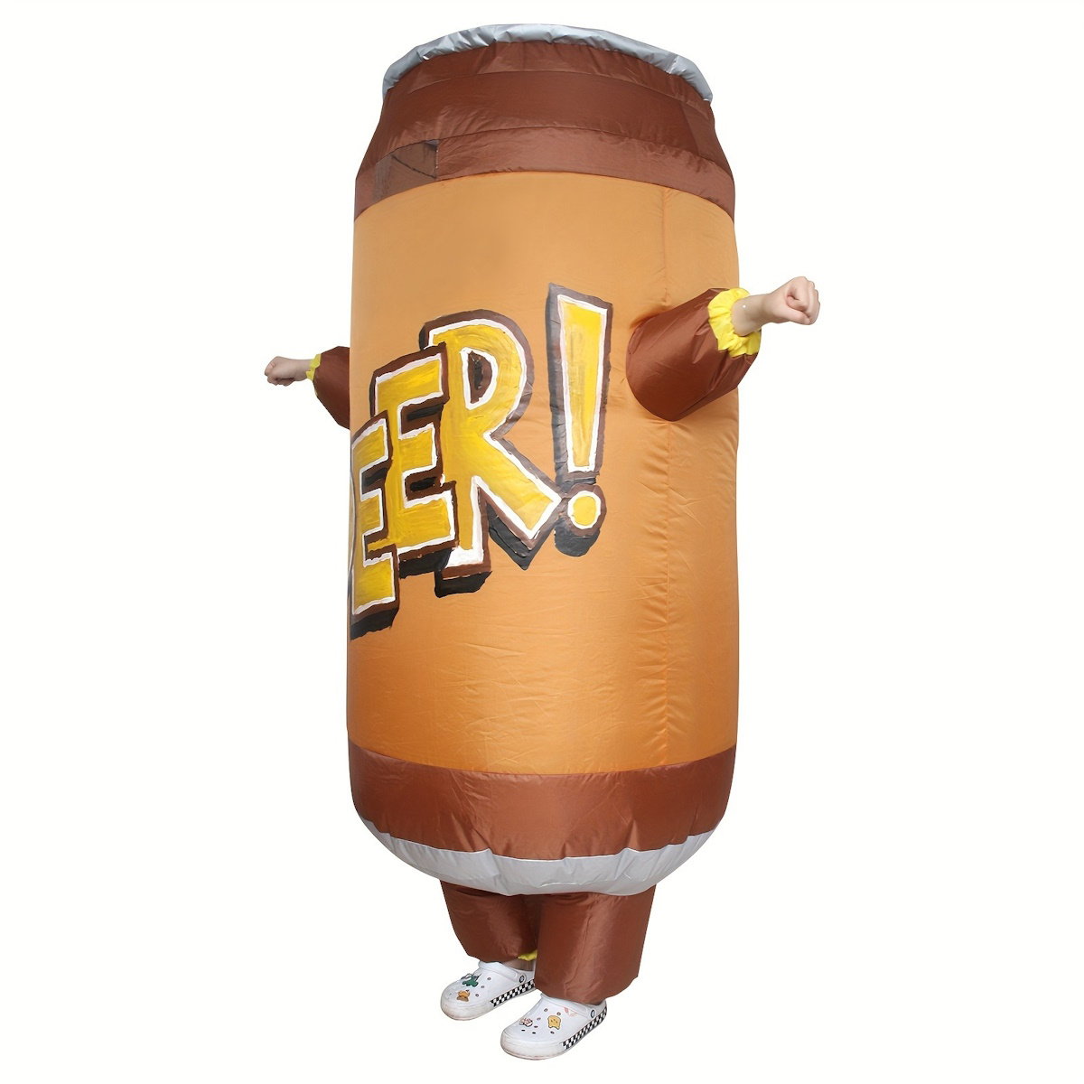 Teens Hamburger French Fries and Beer Soda Water Drink Inflatable Costumes - ChildAngle