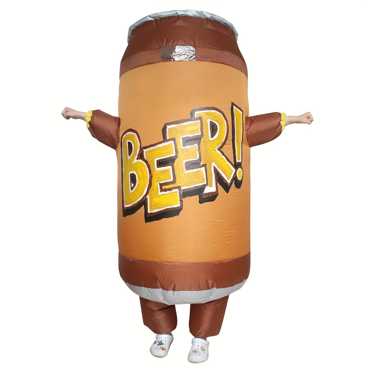 Teens Hamburger French Fries and Beer Soda Water Drink Inflatable Costumes - ChildAngle