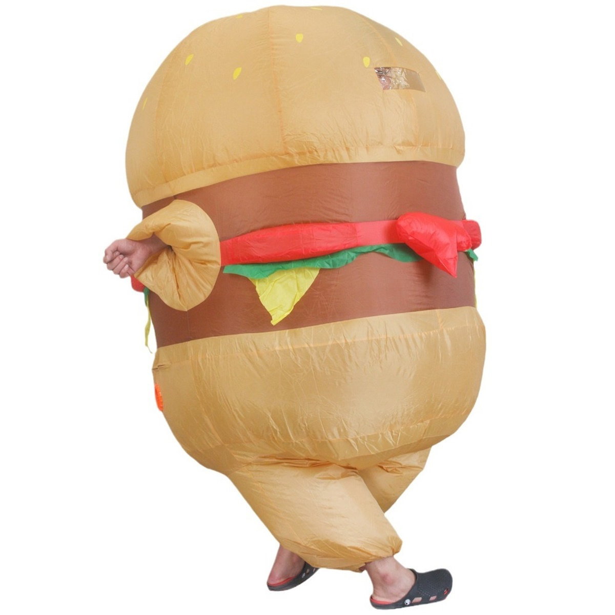 Teens Hamburger French Fries and Beer Soda Water Drink Inflatable Costumes - ChildAngle