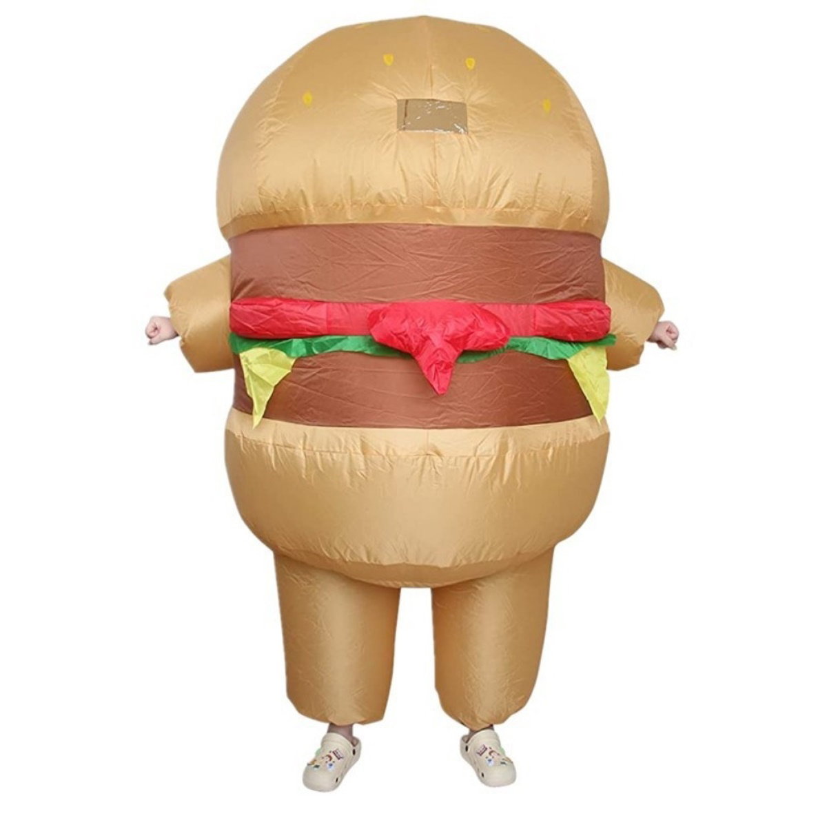 Teens Hamburger French Fries and Beer Soda Water Drink Inflatable Costumes - ChildAngle