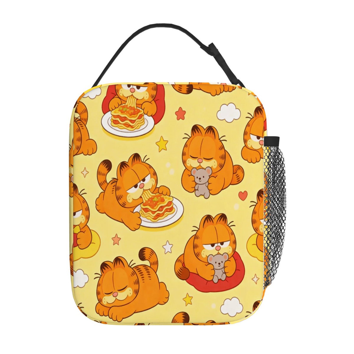 Garfield Orange Cat Lunch Bag Portable Insulated Lunch Tote - ChildAngle