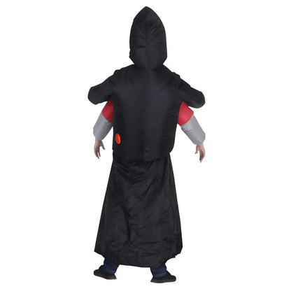 Grim Reaper Ghost Rider Costume Cosplay Halloween Inflatables - ChildAngle
