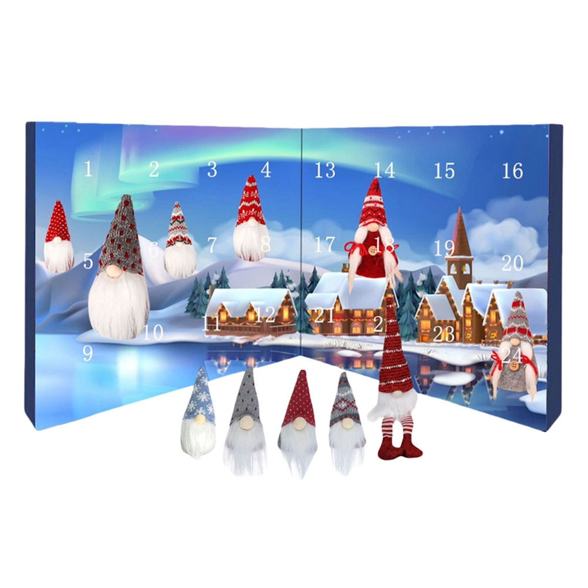 Christmas Gnome Advent Calendar for Kids Teens - ChildAngle