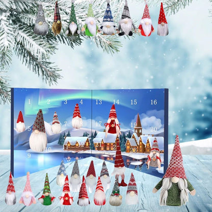 Christmas Gnome Advent Calendar for Kids Teens - ChildAngle