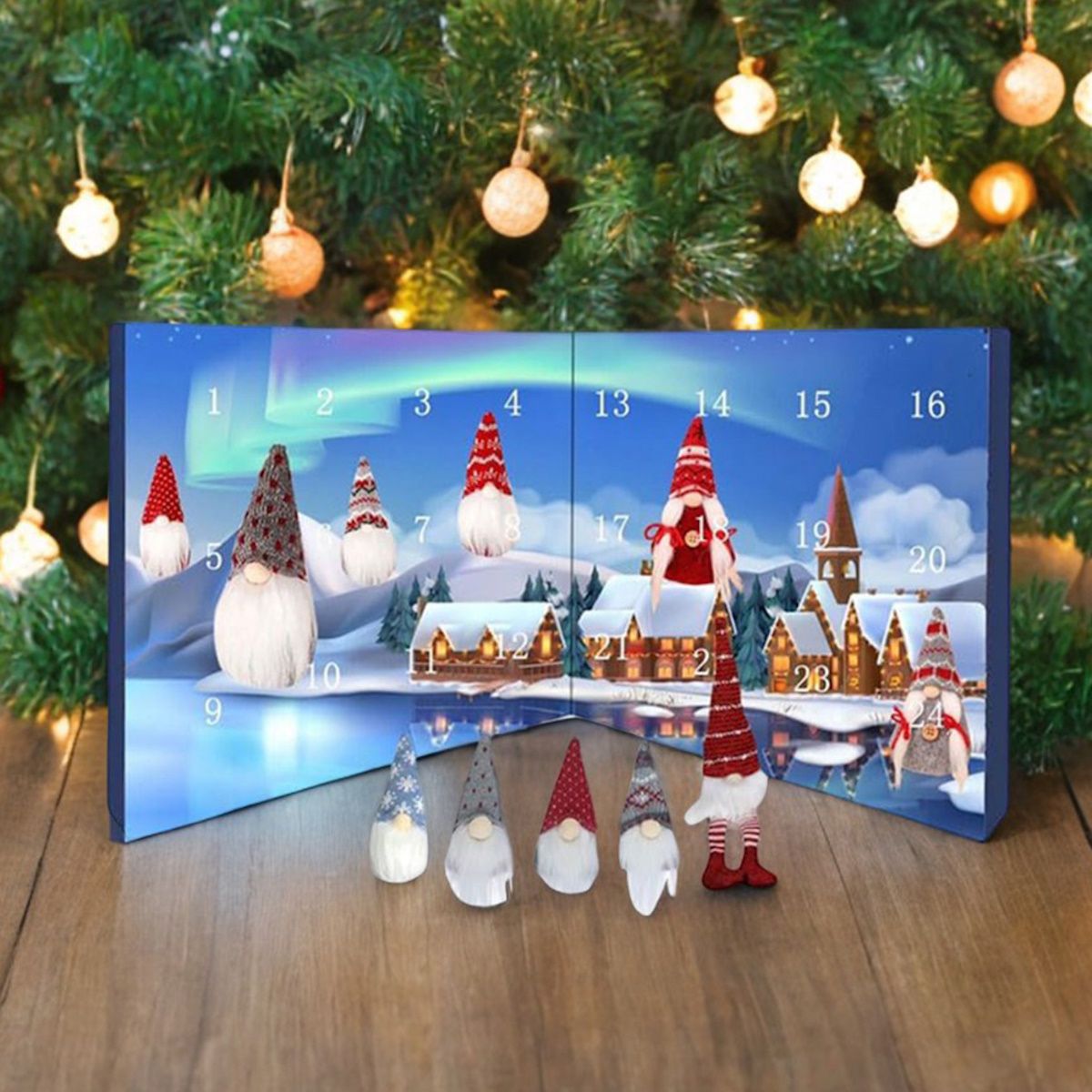 Christmas Gnome Advent Calendar for Kids Teens - ChildAngle