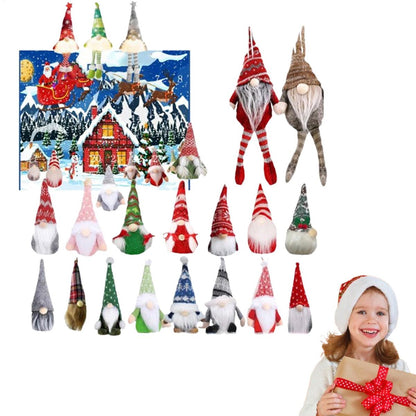 Christmas Gnome Advent Calendar for Kids Teens - ChildAngle
