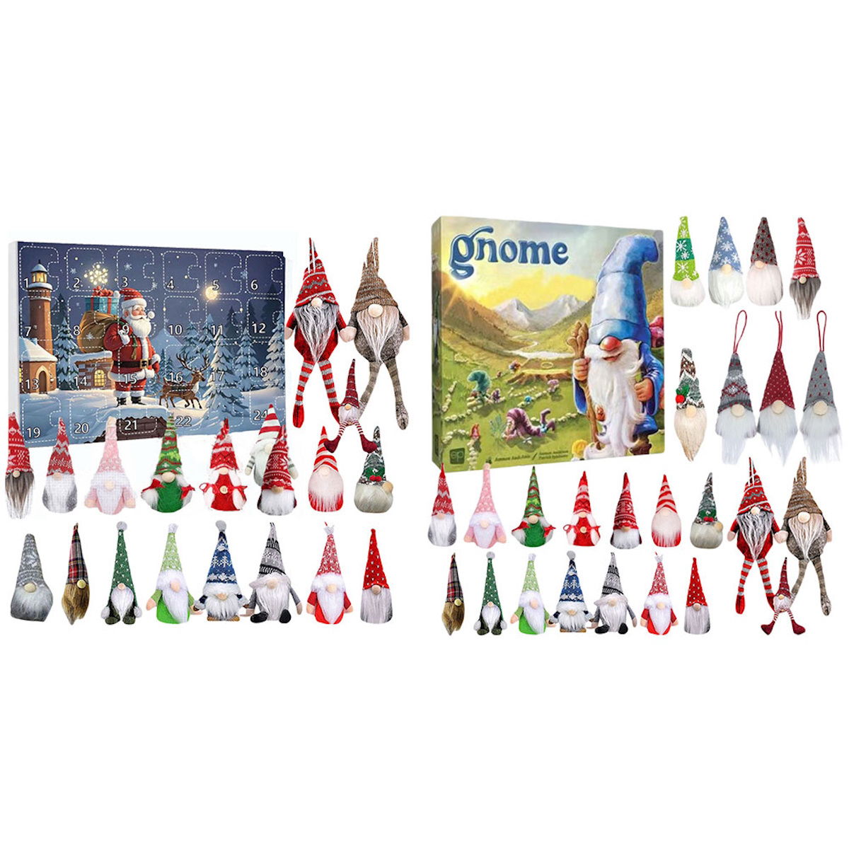 Christmas Gnome Advent Calendar for Kids Teens - ChildAngle