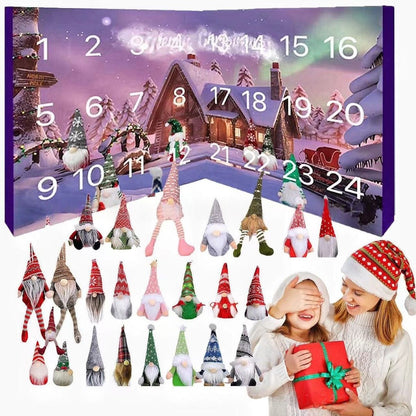 Christmas Gnome Advent Calendar for Kids Teens - ChildAngle