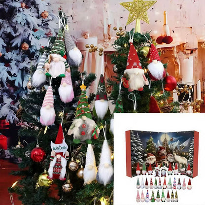 Christmas Gnome Advent Calendar for Kids Teens - ChildAngle