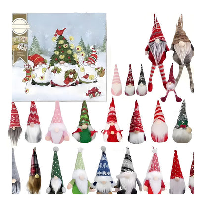 Christmas Gnome Advent Calendar for Kids Teens - ChildAngle