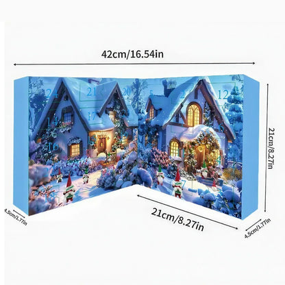 Christmas Gnome Advent Calendar for Kids Teens - ChildAngle