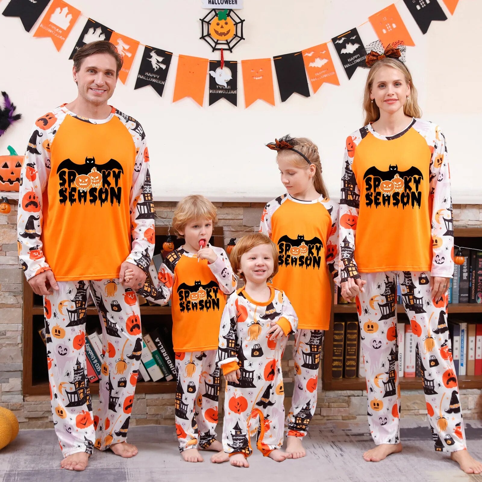 Family discount halloween pjs