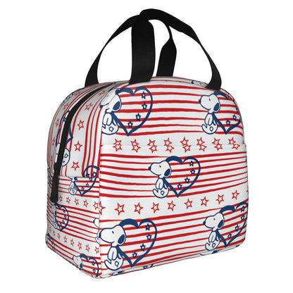 Holiday Snoopy Lunch Bag Picnic Lunch Bag Tote for Students Halloween Snoopy Lunch Bags Christmas Snoopy Lunch Bags 4th of July Snoopy Lunch Bags Easter Snoopy Lunch Bags - ChildAngle