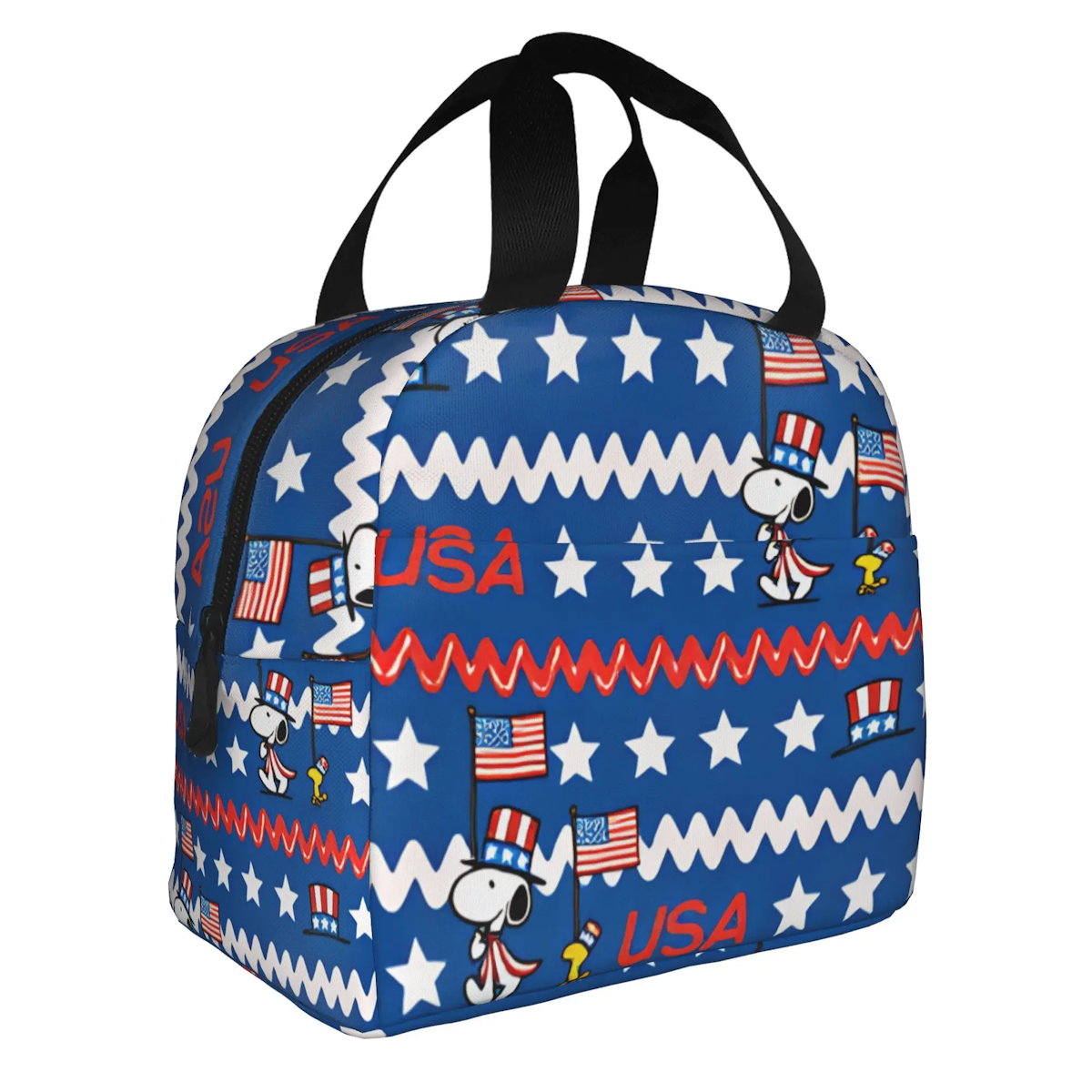 Holiday Snoopy Lunch Bag Picnic Lunch Bag Tote for Students Halloween Snoopy Lunch Bags Christmas Snoopy Lunch Bags 4th of July Snoopy Lunch Bags Easter Snoopy Lunch Bags - ChildAngle