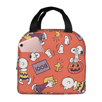 Holiday Snoopy Lunch Bag Picnic Lunch Bag Tote for Students Halloween Snoopy Lunch Bags Christmas Snoopy Lunch Bags 4th of July Snoopy Lunch Bags Easter Snoopy Lunch Bags - ChildAngle