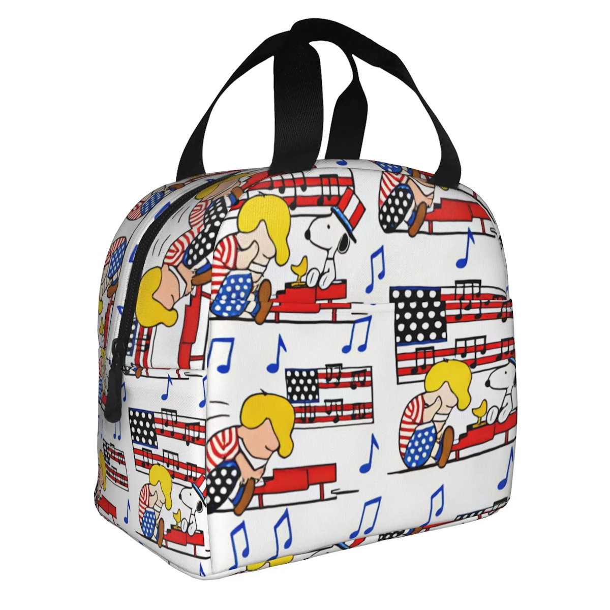 Holiday Snoopy Lunch Bag Picnic Lunch Bag Tote for Students Halloween Snoopy Lunch Bags Christmas Snoopy Lunch Bags 4th of July Snoopy Lunch Bags Easter Snoopy Lunch Bags - ChildAngle