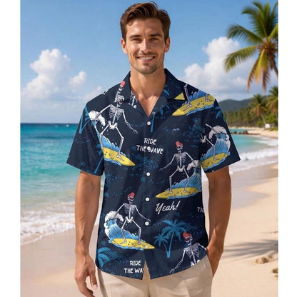 Blue Coconut Tree Surf Palm Tree Family Matching Shirts - ChildAngle