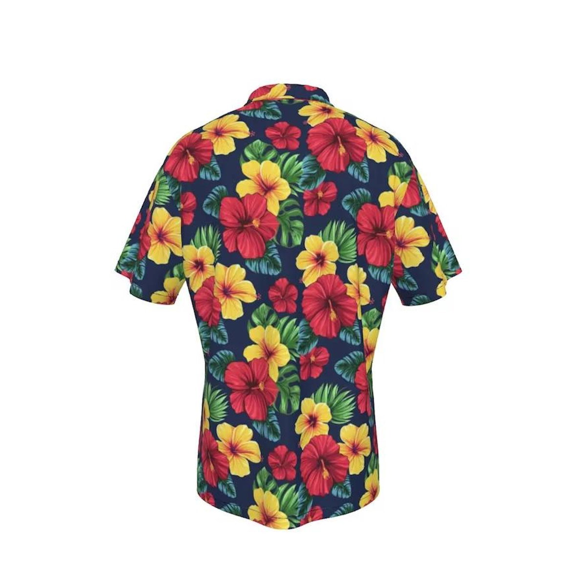 Red Tropical Flower Family Matching Shirts - ChildAngle