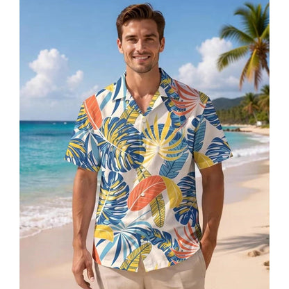 Coconut Tree Hawaiian Family Matching Shirts - ChildAngle 