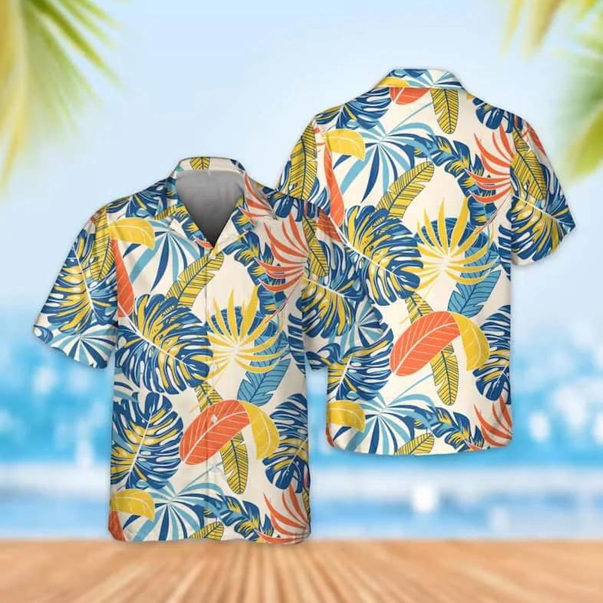 Coconut Tree Hawaiian Family Matching Shirts - ChildAngle 