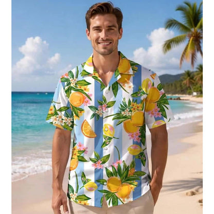 Coconut Tree Hawaiian Family Matching Shirts - ChildAngle 