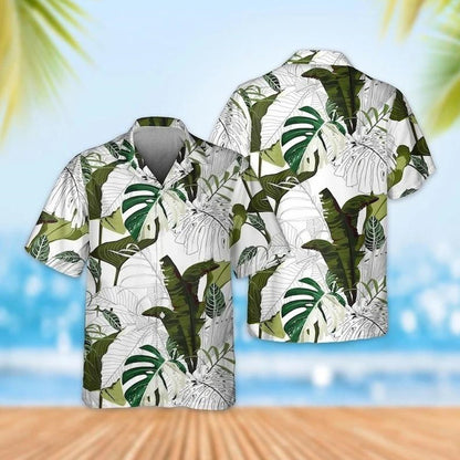 Hawaiian Tropical Flower Print Family Matching Shirts Set - ChildAngle Family Trip Shirts