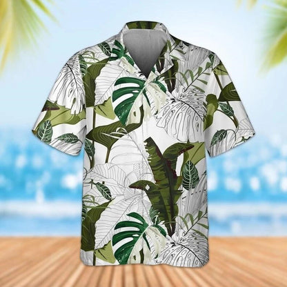 Hawaiian Tropical Flower Print Family Matching Shirts Set - ChildAngle Family Trip Shirts
